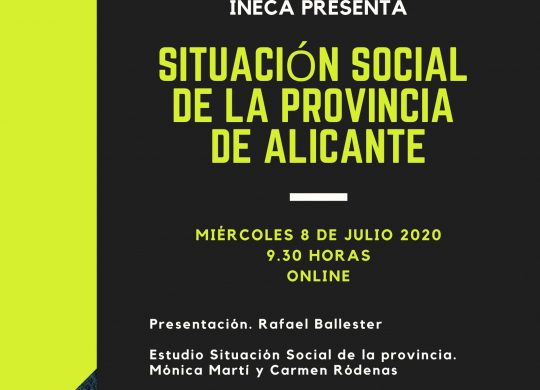 Invitación Jornada Situación Social de la provincia de Alicante